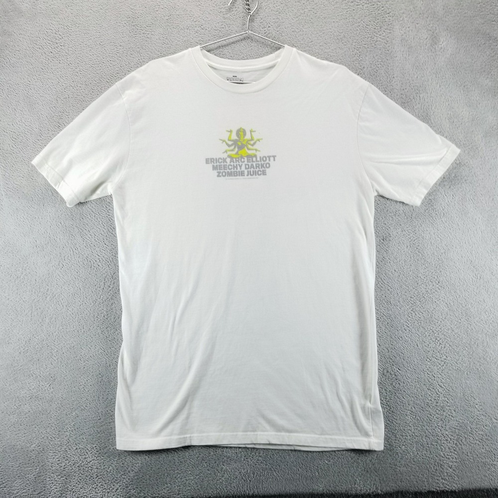 Flatbush Zombies Shirt‎ Mens L White Zombie Juice Buddha 2018 Concert